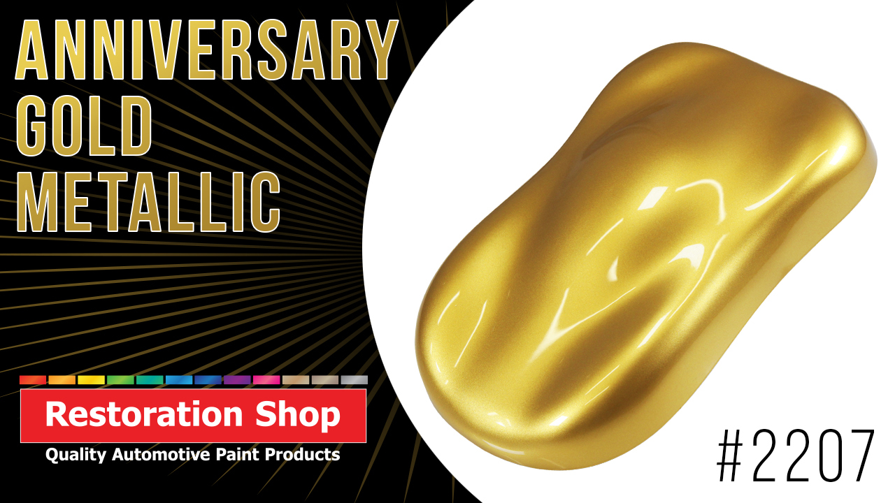 Amazon.com: Restoration Shop Anniversary Gold Metallic Acrylic